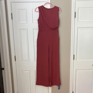 Cupshe Sleeveless Jumpsuit in Rose